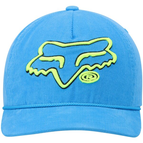 Men's Blue Fox Racing Brushed Snapback Hat - Image 7