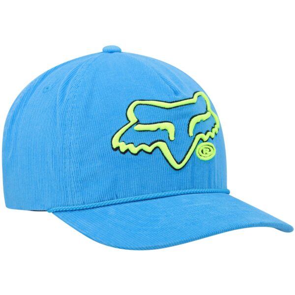 Men's Blue Fox Racing Brushed Snapback Hat - Image 4