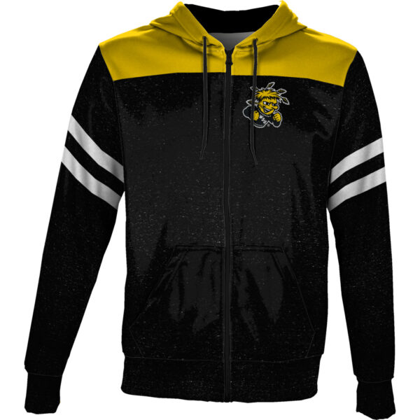 Men's Black Wichita State Shockers Full-Zip Hoodie - Image 6
