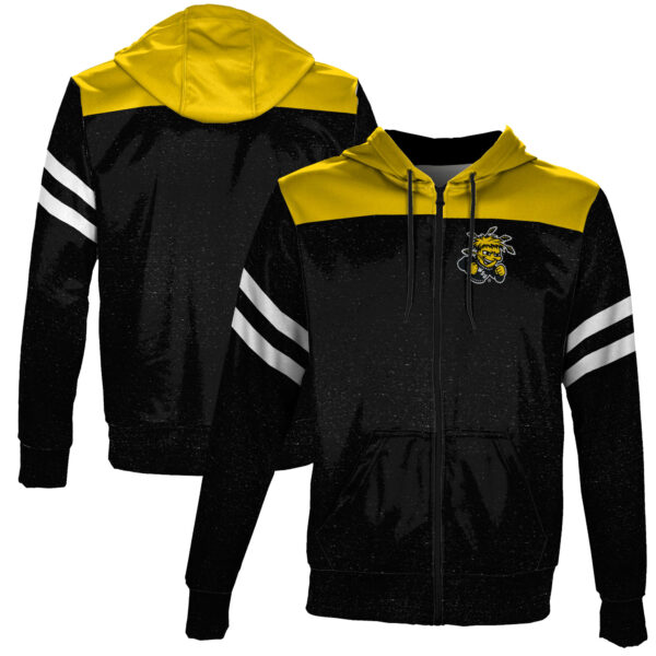 Men's Black Wichita State Shockers Full-Zip Hoodie