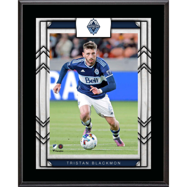 Tristan Blackmon Vancouver Whitecaps FC 10.5'' x 13'' Sublimated Player Plaque