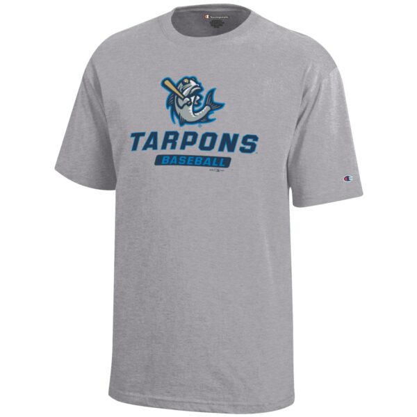 Youth Champion Gray Tampa Tarpons Jersey T-Shirt - Image 6
