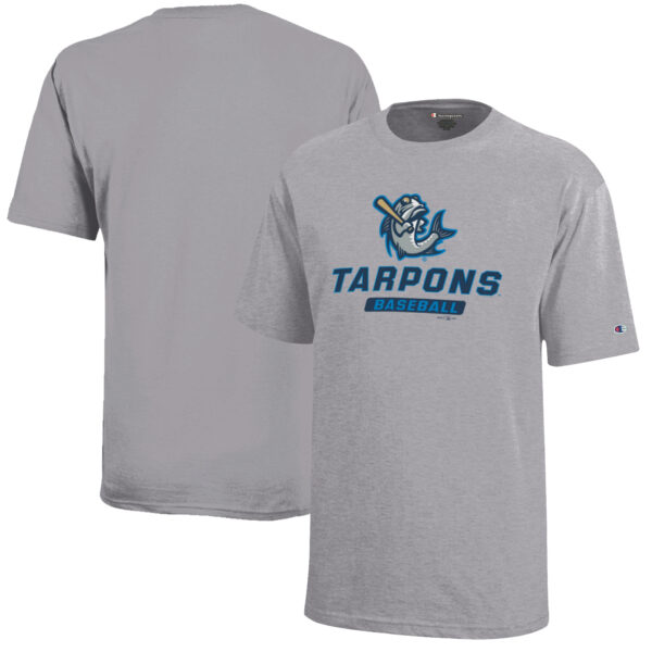 Youth Champion Gray Tampa Tarpons Jersey T-Shirt