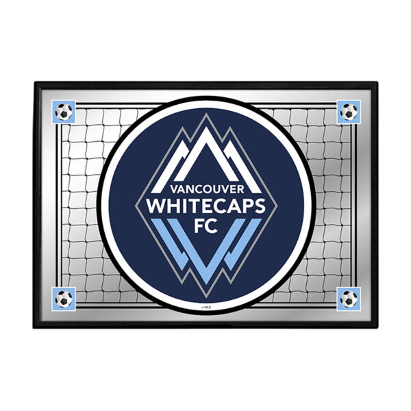 Vancouver Whitecaps FC 27" x 19" Framed Mirrored Wall Sign