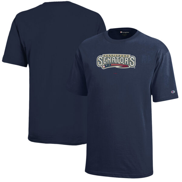 Youth Champion Navy Harrisburg Senators Jersey T-Shirt