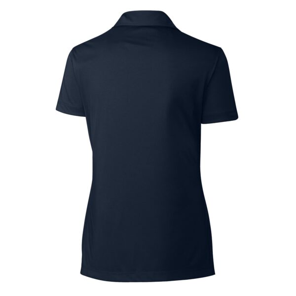 Women's Cutter & Buck  Navy Scranton Wilkes-Barre RailRiders Clique Spin Eco Performance Pique Women's Polo - Image 4