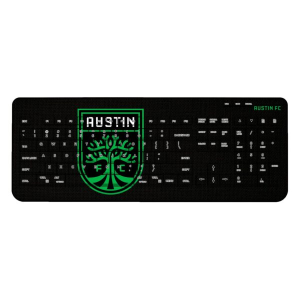 Austin FC Solid Design Wireless Keyboard