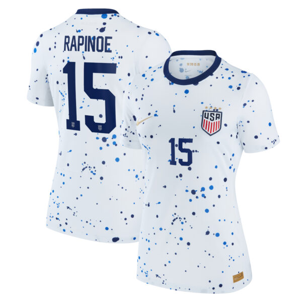 Women's Nike Megan Rapinoe White USWNT 2023 Home Replica Jersey
