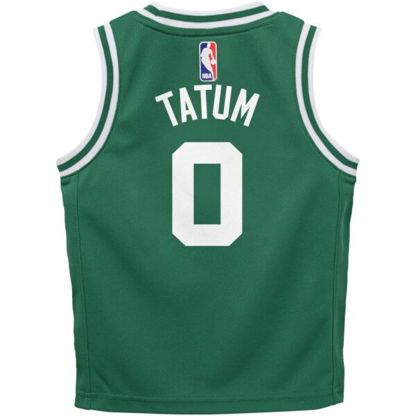 Toddler Nike Jayson Tatum Green Boston Celtics Swingman Player Jersey - Icon Edition - Image 4