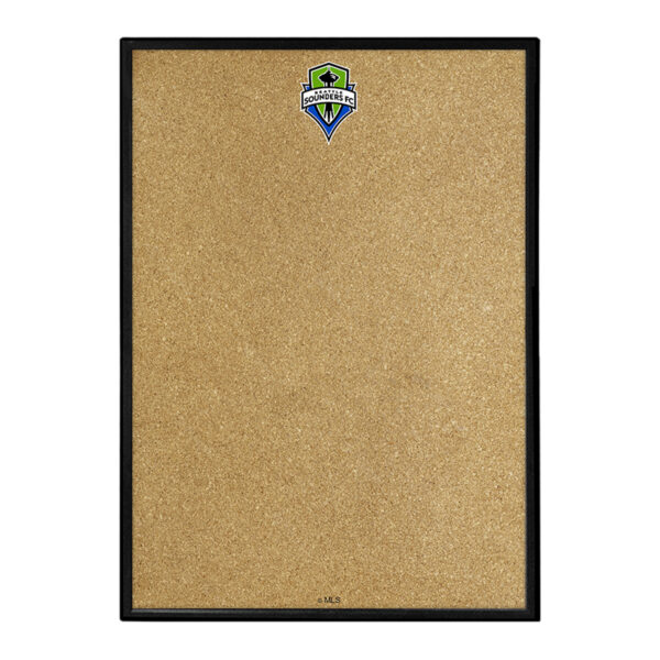 Seattle Sounders FC 19" x 27" Framed Cork Board