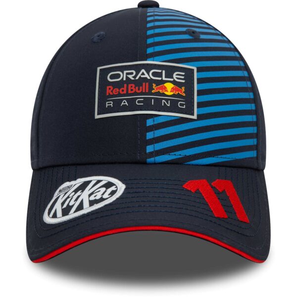 Men's New Era Sergio Perez Navy Red Bull Racing Driver 9FORTY Adjustable Hat - Image 8