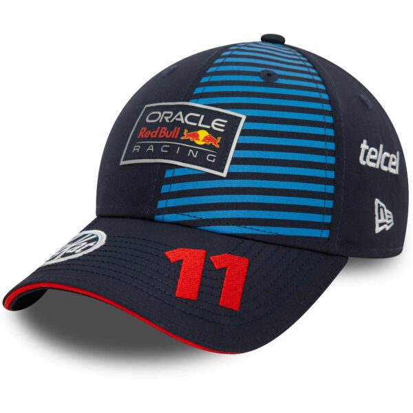 Men's New Era Sergio Perez Navy Red Bull Racing Driver 9FORTY Adjustable Hat