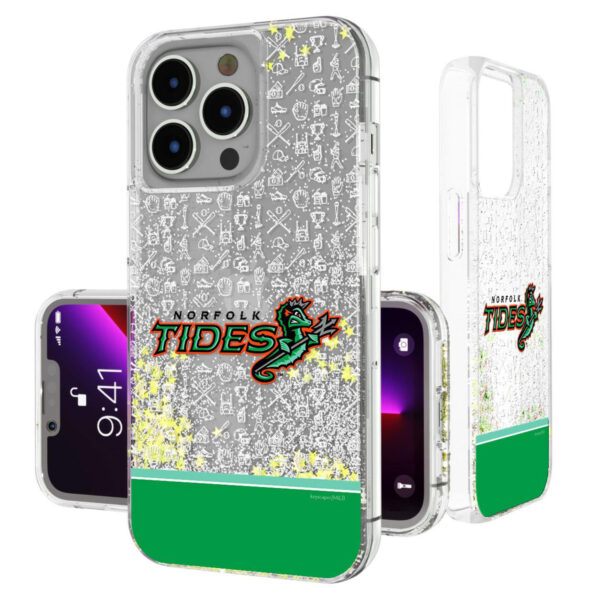 Keyscaper  Norfolk Tides Memories Print iPhone Glitter Case