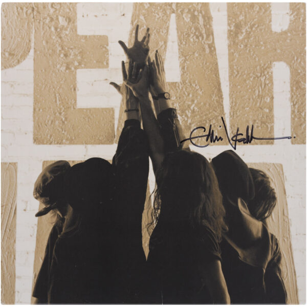 Eddie Vedder Pearl Jam Autographed Ten Album - BAS