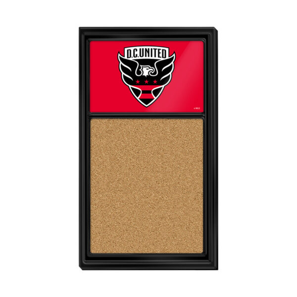 D.C. United 17.5" x 31'' Cork Note Board