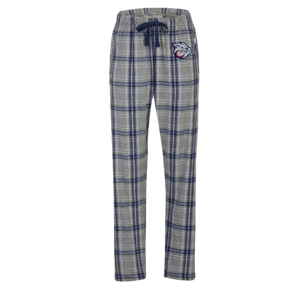Women's Heather Gray Lehigh Valley IronPigs Haley Flannel Sleep Pants - Image 6