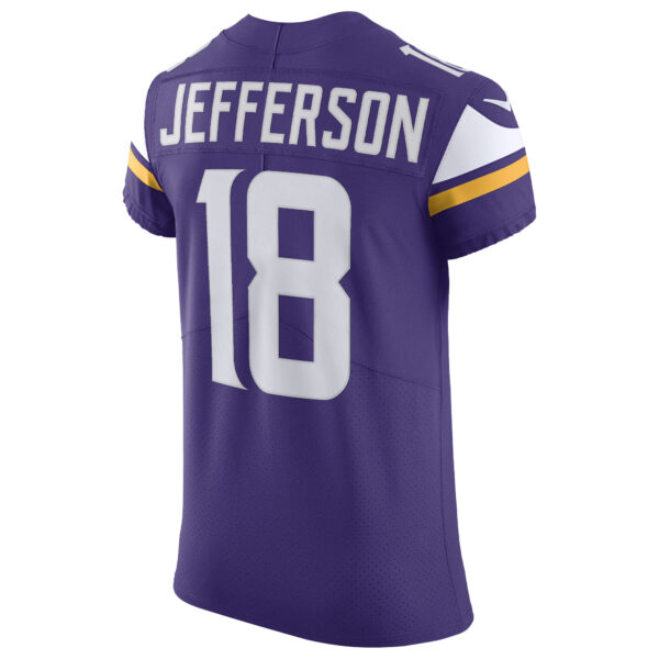Men's Nike Justin Jefferson Purple Minnesota Vikings Home Vapor Elite Jersey - Image 7
