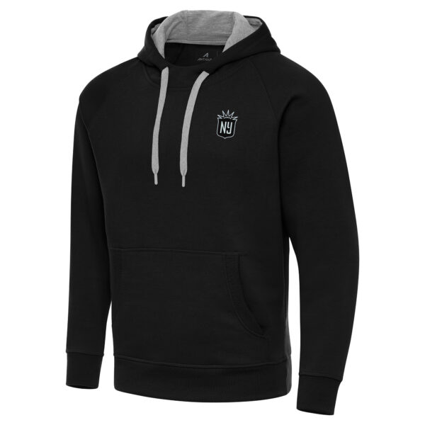 Men's Antigua Black NJ/NY Gotham FC Big & Tall Victory Pullover Hoodie