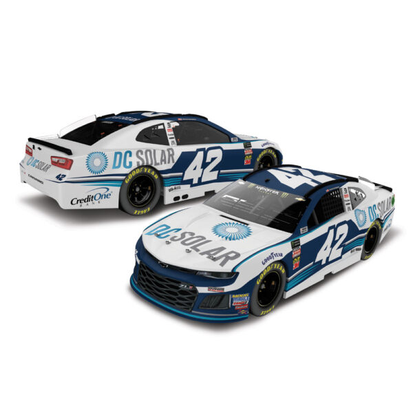 Action Racing Kyle Larson 2018 #42 DC Solar 1:24 Regular Paint Die-Cast Chevrolet Camaro ZL1