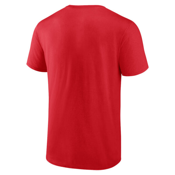 Men's Red Washington Capitals Shoulder Patch Logo T-Shirt - Image 7
