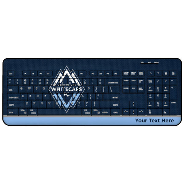 Vancouver Whitecaps FC Personalized Wireless Keyboard