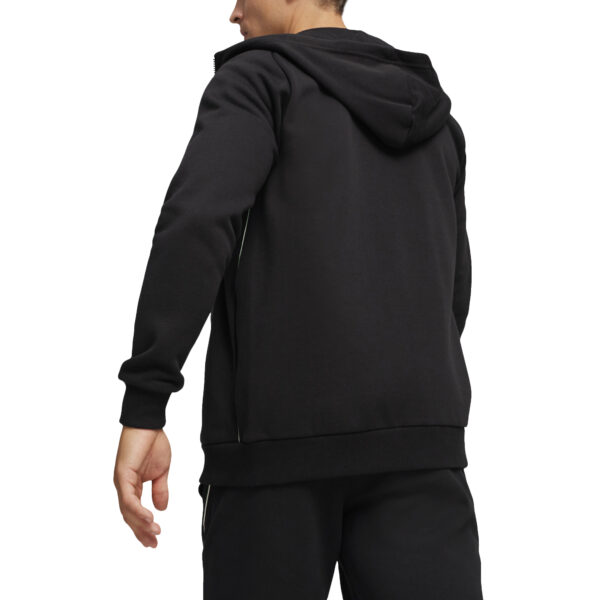 Men's Puma Black Scuderia Ferrari 2024 Full-Zip Hoodie Jacket - Image 11