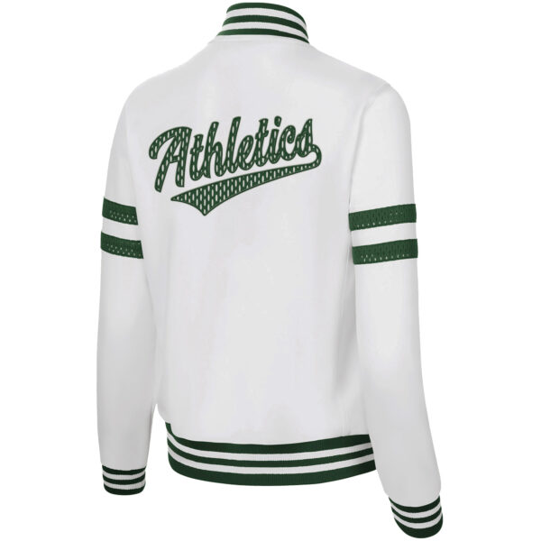 Women's Antigua Black Portland Timbers Regard Full-Zip Jacket - Image 4