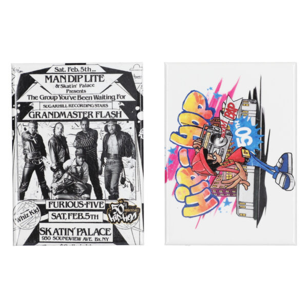 50th Anniversary of Hip Hop Magnet Two-Pack