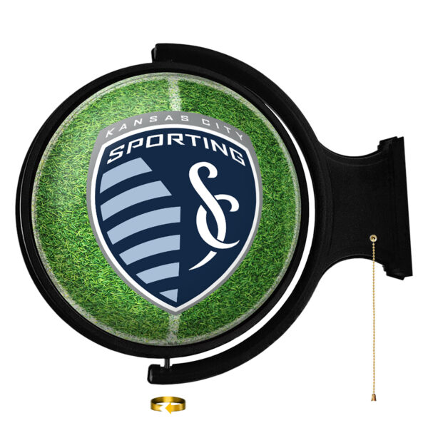 Sporting Kansas City 21'' x 23'' Rotating Lighted Field Wall Sign