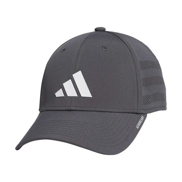 Men's adidas Graphite Game Day 4 AEROREADY Flex Hat - Image 7