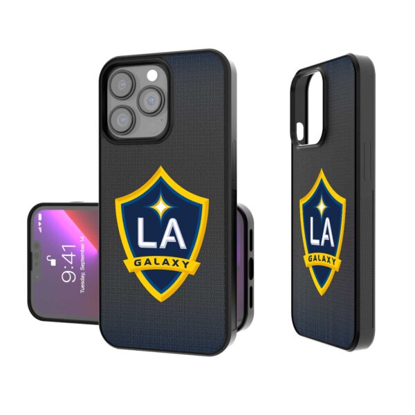 Keyscaper LA Galaxy Linen Logo iPhone Bump Case