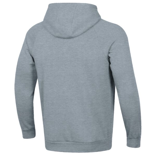 Men's Under Armour Grey Virginia Tech Hokies Football Rival Fleece Pullover Hoodie - Image 7