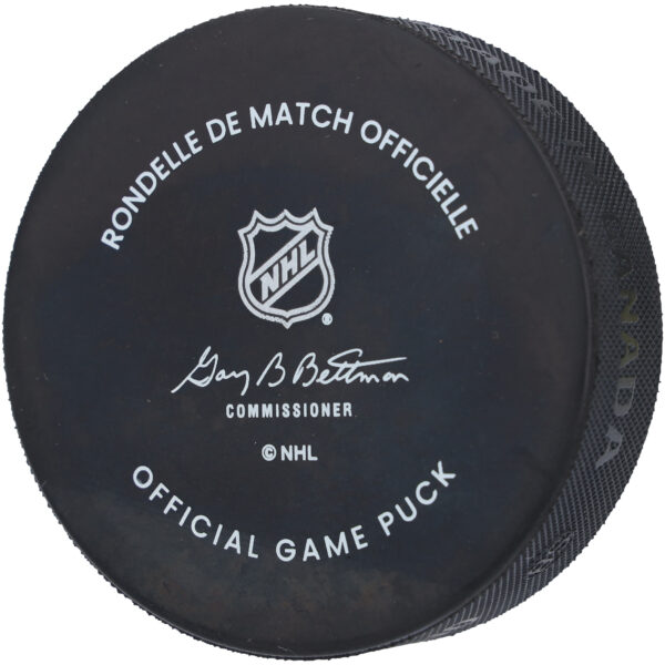 Aleksander Barkov Florida Panthers Autographed Official Game Puck - Image 5