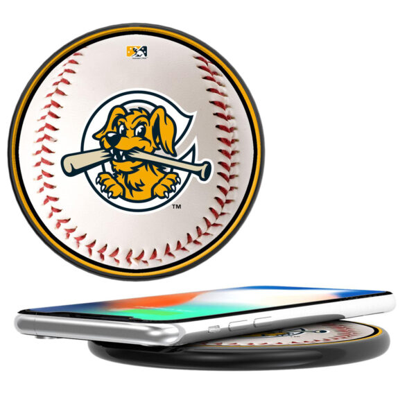 Charleston RiverDogs Baseball Design Wireless Charger