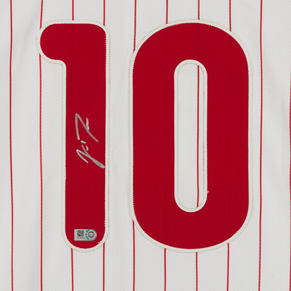 J.T. Realmuto Philadelphia Phillies Autographed White Nike Authentic Jersey - Image 9