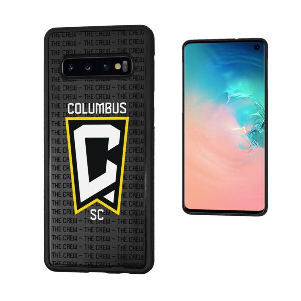 Columbus Crew Samsung Galaxy Logo Wordmark Bump Phone Case