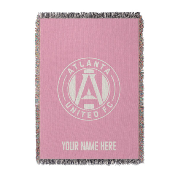 Chad & Jake Atlanta United FC 37" x 52" Personalized Woven Blanket