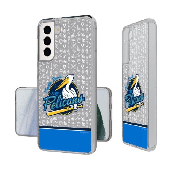 Keyscaper  Myrtle Beach Pelicans  Galaxy Clear Case