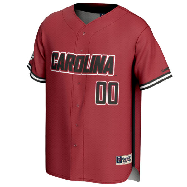 Unisex GameDay Greats Garnet South Carolina Gamecocks NIL Pick-A-Player Baseball Lightweight Jersey - Image 3