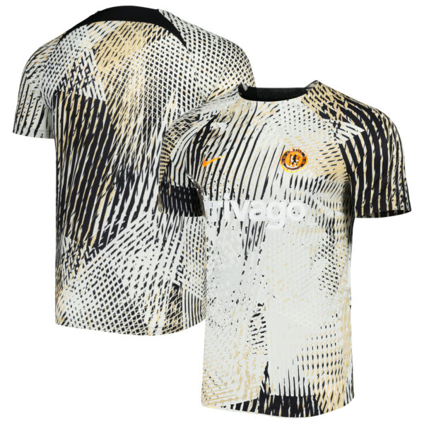 Youth Nike Tan Chelsea Pre-Match Top - Image 5