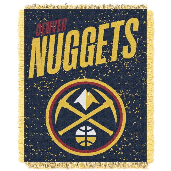 The Northwest Group Denver Nuggets 46" x 60" Headliner Jacquard Throw Blanket