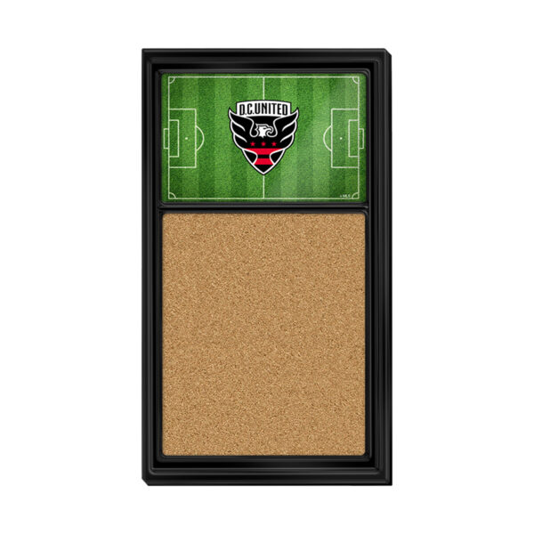 D.C. United  17.5" x 31'' Cork Field Note Board
