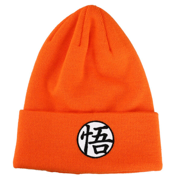 Men's  Orange Dragon Ball Z Cuffed Knit Hat