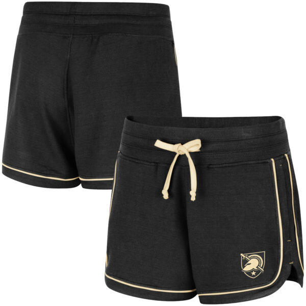 Women's Colosseum Black Army Black Knights Lil Sebastian Tri-Blend Shorts - Image 6