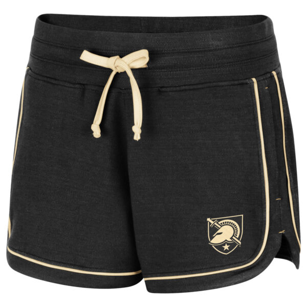 Women's Colosseum Black Army Black Knights Lil Sebastian Tri-Blend Shorts - Image 7