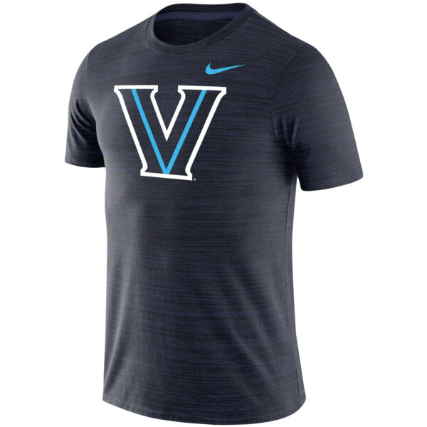 Men's Nike Navy Villanova Wildcats Big & Tall Velocity Space-Dye Performance T-Shirt - Image 6