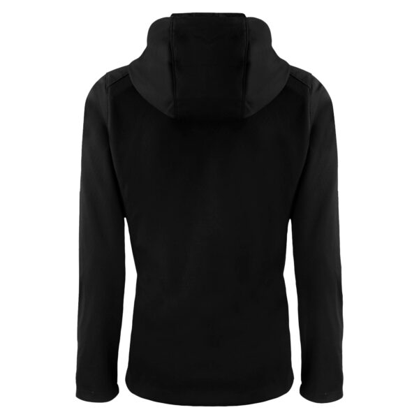 Women's Cutter & Buck  Black San Francisco Giants City Connect Evoke Eco Softshell Recycled Full-Zip Hoodie Jacket - Image 4