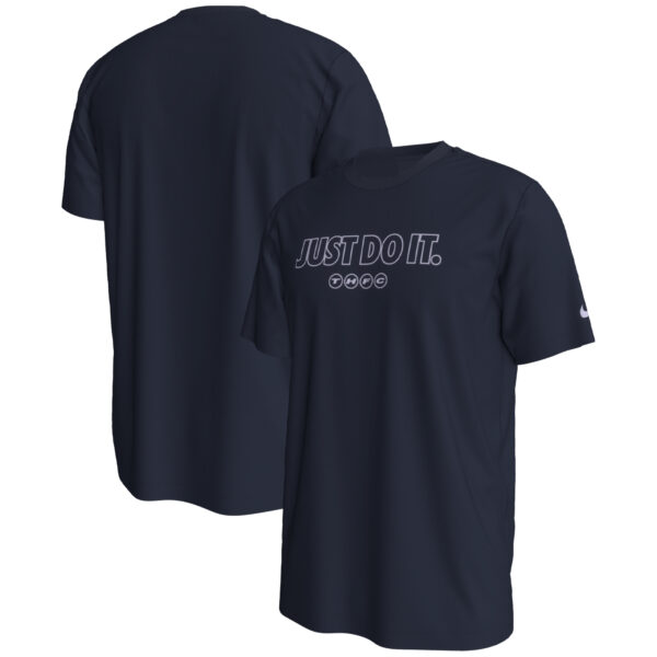 Men's Nike Navy Tottenham Hotspur Just Do It T-Shirt - Image 5