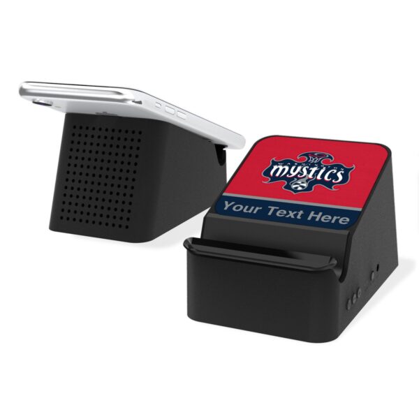 Washington Mystics Personalized Wireless Charging Station & Bluetooth Speaker