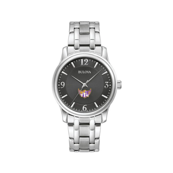 Bulova Black Tennessee Tech Golden Eagles Stainless Steel Corporate Collection Watch